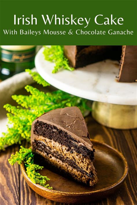 Boozy Irish Whiskey Cake