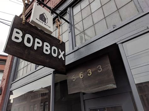 Bopbox. BOPBOX. or call to place an order: 206-257-4787. HOURS. Tuesday - Saturday. Lunch - 11:00AM - 3:00PM. Dinner - 4:00PM - 8:00PM. (Last call 8:00pm!) Follow Us! … 
