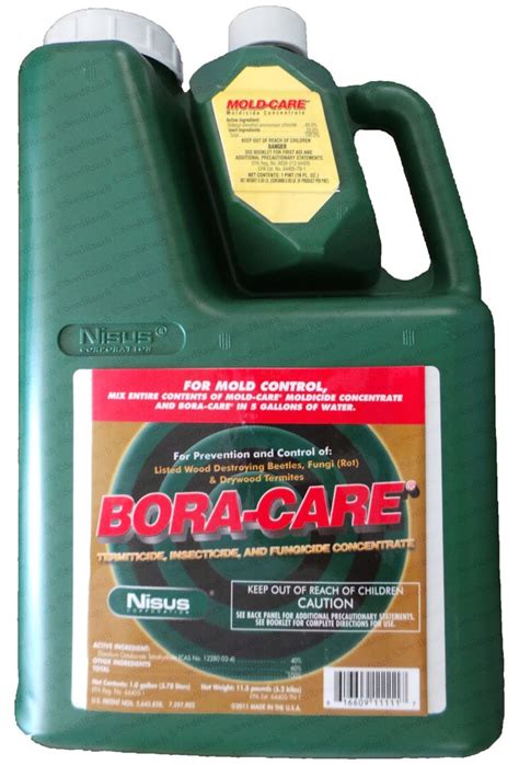Nisus Bora Care - 1 Jug Natural Borate Termite Control for Insects NI1001 1 Gallon. 4.6 out of 5 stars 1,142. 1K+ bought in past month. $89.79 $ 89. 79.. 