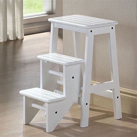 Boraam 36324 Folding Step Stool 24-inch White - eBay