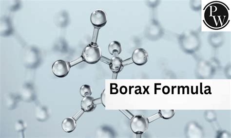 Borax Formula - Softschools.com