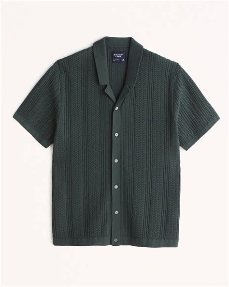 Border stitch button-through sweater polo. Stitch Button-Through Sweater Polo. $70.00. Crochet Border Stripe Button-Through Sweater Polo. $80.00. Crochet Button-Through Sweater Polo. $80.00. Linen-Blend Pull-On Pant. $69.99-40% Camp Collar Linen-Blend Embroidered Shirt. 