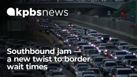 Caltrans - This website shows southbound (to Mexico) border wait times for the San Ysidro Border Crossing. It shows the latest border wait time, as well as predictions for up to half an hour in the future. Canada Border Services Agency - This website provides border wait time data at 26 crossings on the U.S.-Canada Border.. 