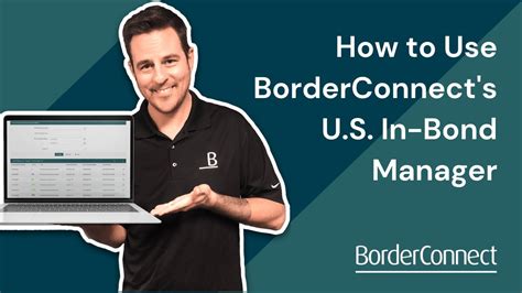 Borderconnect - In-Bonds with BorderConnect and our user-friendly web-based customs software. It's designed exclusively for highway carriers, air carriers, marine carriers, customs brokers and more. It empowers you to electronically transmit your QP In-Bonds to CBP, paving the way for faster, smoother, and stress-free customs processing. 