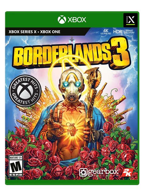 Borderlands 3 xbox. Xbox One copies of Borderlands 3 include a digital upgrade to the Xbox Series X|S version! On Xbox Series X, experience the game in gorgeous 4K resolution at up to 60 fps in single-player and online co-op. Add more couch co-op mayhem with expanded local splitscreen support for up to 4 players. 