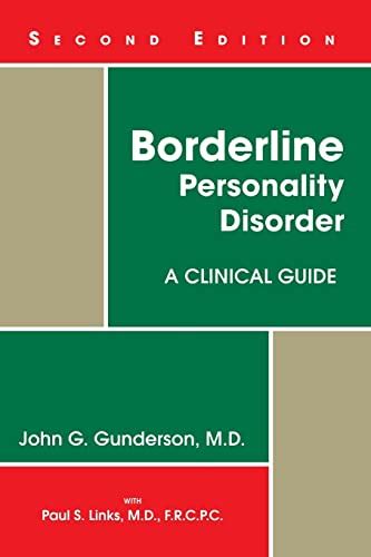 Borderline personality disorder a clinical guide. - By amy s paller hurwitz clinical pediatric dermatology a textbook.