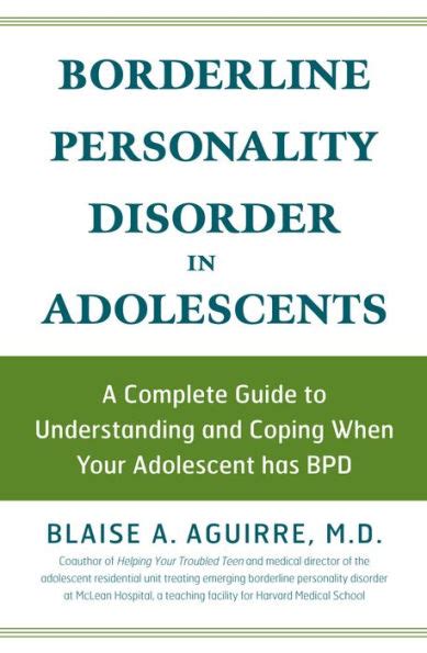 Borderline personality disorder in adolescents a complete guide to understanding and coping when your adolescent has bpd. - Manuale di gestione del progetto jacobs.