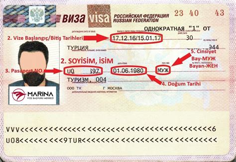 Bordo pasaport rusya vize