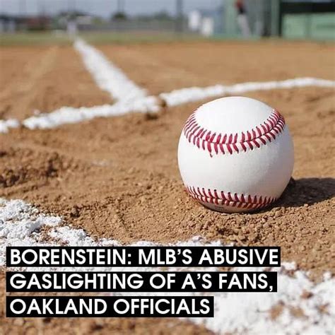 Borenstein: MLB’s abusive gaslighting of A’s fans, Oakland officials