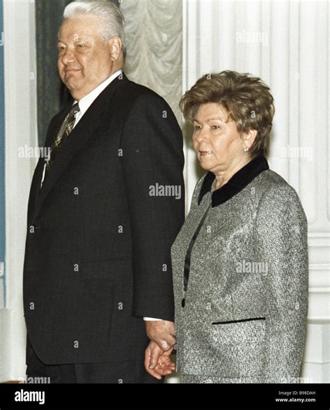 Yeltsin's Wife and Family. Yeltsin married Naina Yel