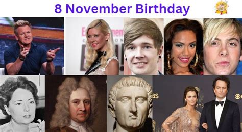 Born 8th November in