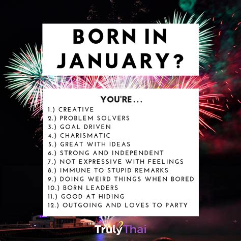 Born January 11 – If Today Is Your Birthday