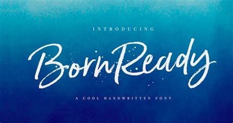Born Ready Font Fontspring