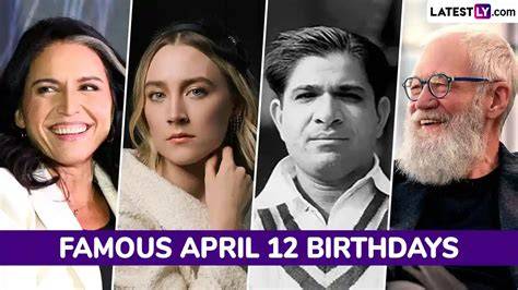 Born on 12 April,