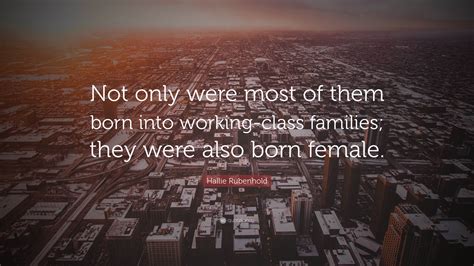 Born to a working-class