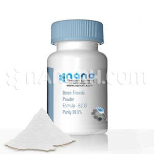 Boron Trioxide Nanopowder - Nanorh