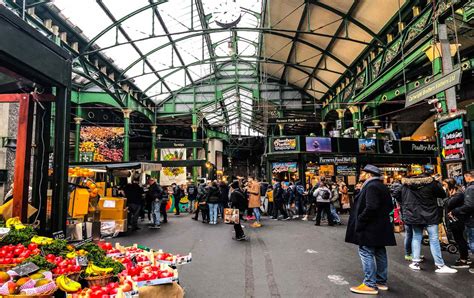 Borough market london. This market is one of London’s oldest and largest food markets, with over 100 delicatessens, butchers, fishmongers, and cheesemakers selling fresh produce, meats, artisanal delicacies, and more. It's where locals come to do their grocery runs, and where travelers can come to try some of the best British food in a historic setting. 