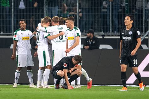 Borussia mönchengladbach gegen eintracht frankfurt spielerbewertungen