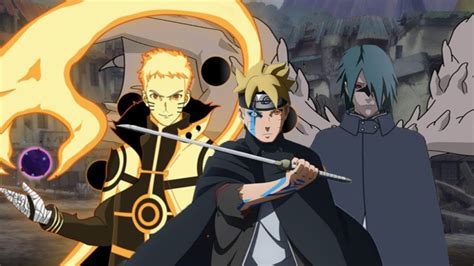 Boruto new season. Parents need to know that Boruto: Naruto Next Generations is a fantasy adventure anime series based on the manga series of the same name by Masashi Kishimoto. The series is a spin-off and sequel to Naruto which follows Naruto's son Boruto and his friends on their ninja adventures. Expect to see fantasy violence and scary … 