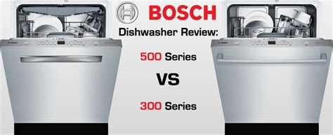 Bosch 300 vs 500. Bosch SHE53B75UC 300 Series 24" Dishwasher, 46 dB, Water Softener - Stainless Steel. Brand: Bosch ... Bosch vs Miele Dishwashers ... The premier appliance destination for NJ & NY residents. 30+ brands and over 500 appliances on display. 280 Main Street Bedminster NJ, 07921 (908) 280-5981; 