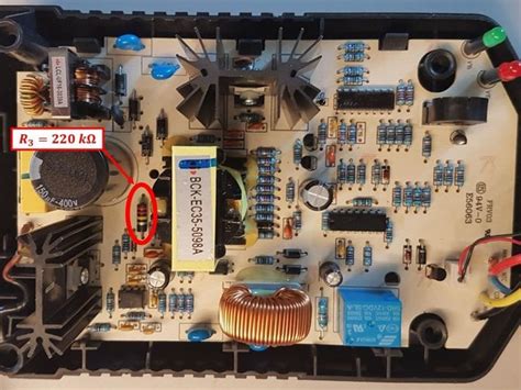 Bosch AL 1860 CV Faulty Resistor Replacement