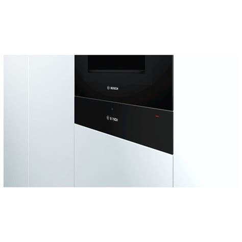 Bosch BIC630NB1A 14cm Black Warming Drawer - e&s