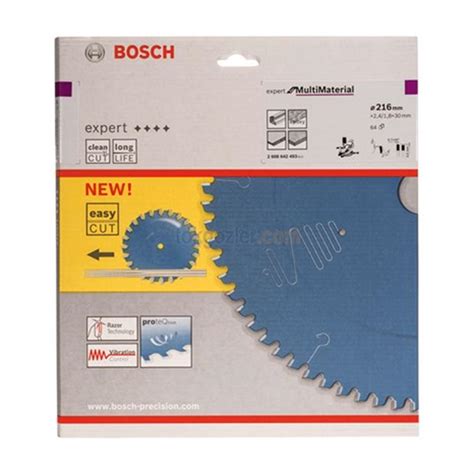 Bosch Expert For Multimaterial 216*30 Mm 64 D Daire Testere. 