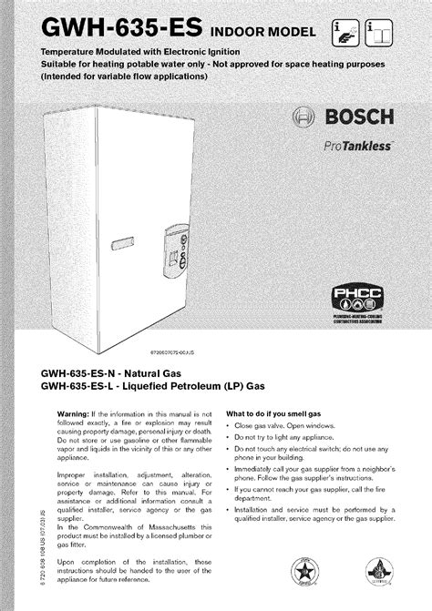 Bosch appliances water heater user manual. - Max planck. ein leben für die wissenschaft 1858 - 1947..