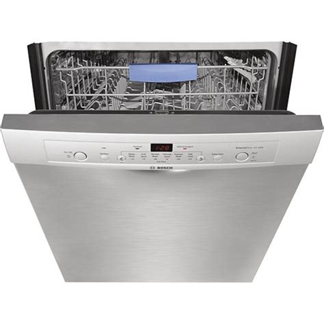 Bosch ascenta dishwasher. Bosch - 300 Series 24” Front Control Smart Built-In Stainless Steel Tub Dishwasher with 3rd Rack and AquaStop Plus, 46dBA - Stainless Steel. Model: SHE53B75UC. 