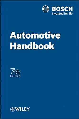 Bosch automotive handbook bosch handbooks rep. - Suzuki vitara service repair manual 89 98.