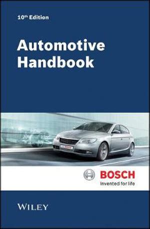 Bosch automotive handbook by robert bosch gmbh. - Sony ebook reader manual prs 300.