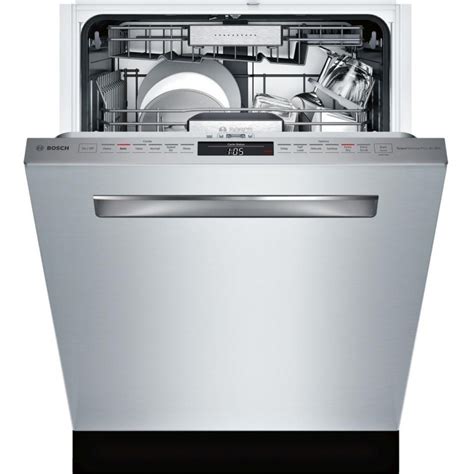 Bosch benchmark dishwasher. The Bosch benchmark Series dishwasher delivers a sparkling clean and dry with advanced PrecisionWash technology and patented CrystalDry technology. With PrecisionWash, intelligent sensors continually scan and check the progress of dishes throughout the cycle, and powerful spray arms target every item of every load, for the ultimate clean. 
