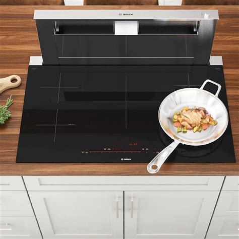 Bosch cooktop induction. 500 Series Induction Cooktop 36'' Black, In Stock (Usually ships within 2-3 business days) $ 3,189.00. Induction : faster than gas and electric cooktops. Precise cooking, easy cleaning and more efficient. 17 Power Levels : offers a variety of cooking options with different heat levels for every need. 