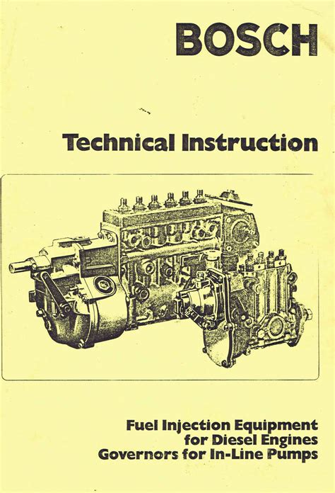 Bosch diesel rsv 325 pump manual. - The amaryllis manual by hamilton paul traub.