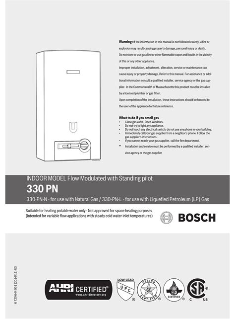 Bosch hot water on demand manual. - Memoires, beschouwingen, belevenissen, reizen en anecdoten..
