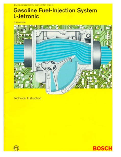 Bosch l jetronic fuel injection manual. - Ciencia y arte de la educación fisíca.