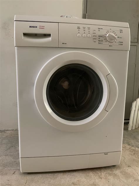 Bosch laundry machine. Bosch washing machines are great products made by a reputable brand. They offer a variety of smart and innovative features comparable with any other high-end … 