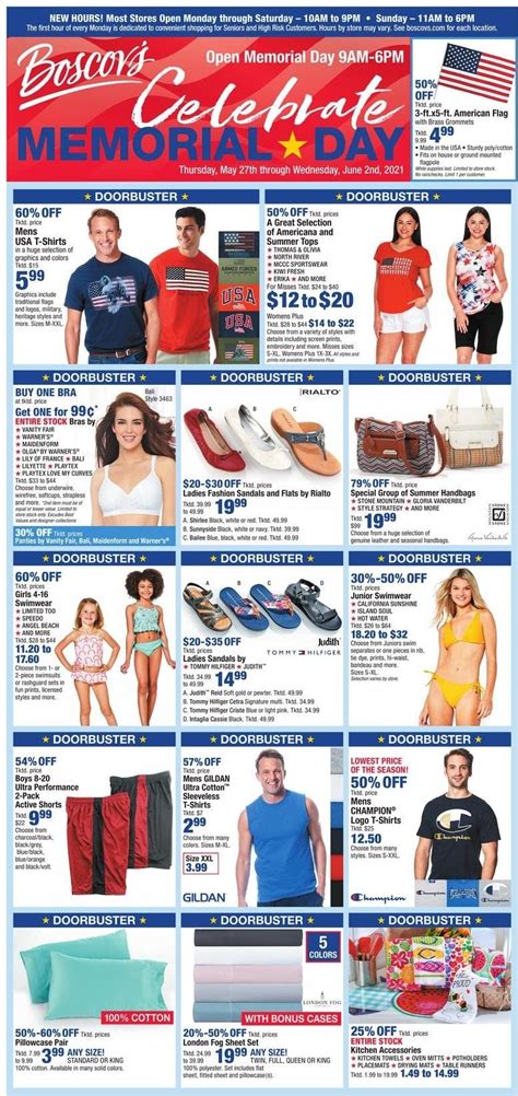  The next ad you can preview for Boscov’s will be valid for 9/30/2022 – 10/6/2022. Don’t miss out on the best deals from the Boscov’s weekly sales ad this week and from many other stores! View many other current and early weekly ad flyers available. 