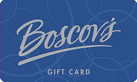 Boscovs Gift Card Balance Check