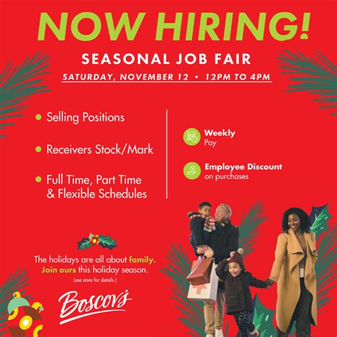 Boscovs Seasonal Jobs Now Hiring - CareHealthJobs