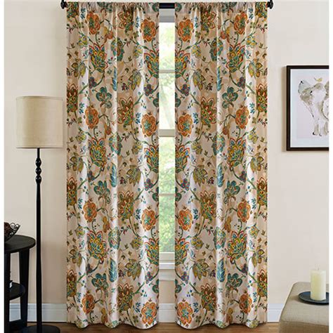 These curtain panels do not allow a view through and provide complete privacy. The darker the color the better the light reducing capabilities. 1 Panel per package. Hang on a rod up to 1.5 inches in diameter. Made of 100% polyester. Machine wash. Tumble dry. Shown: 84" length panels. Room Darkening. Care: Machine Wash, Tumble Dry. . 