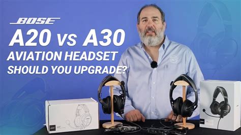 Bose a20 vs a30. The Bose A30 is a full-sized circumaural aviation headset with a lightweight design and 20% lower clamping force than the A20. Active equalization. Incoming signals are shaped and equalized for audio clarity and intelligibility. Three selectable modes of … 