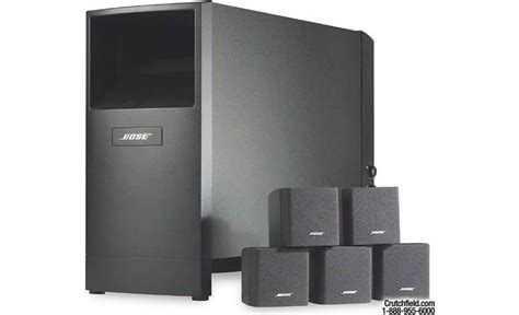Bose acoustimass 6 subwoofer.  1-channel speaker system is ideal for st...