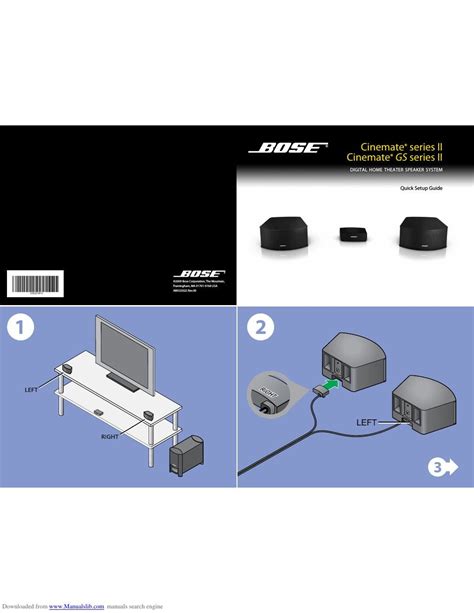 Bose cinemate gs series ii owners manual. - Nissan almera 2002 2003 2004 service and repair manual.