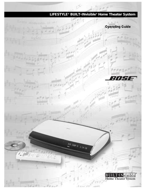 Bose model av28 media center manual. - Sony crf320 radio receiver repair manual.