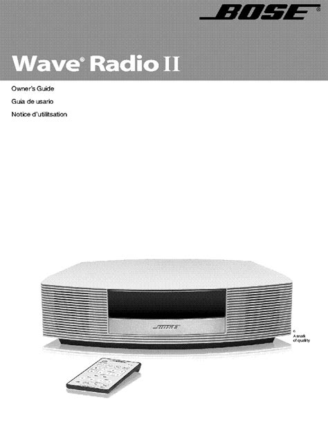 Bose wave radio ii user manual. - The art and science of beauty therapy a complete guide for beauty specialists.