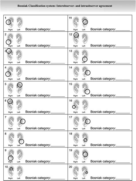 Bosniak classification system: inter-observer and intra-observer ...