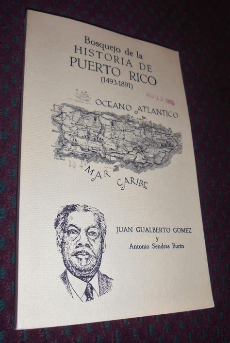 Bosquejo de la historia de puerto rico, 1493 1891. - Analysis new grove handbooks in music.