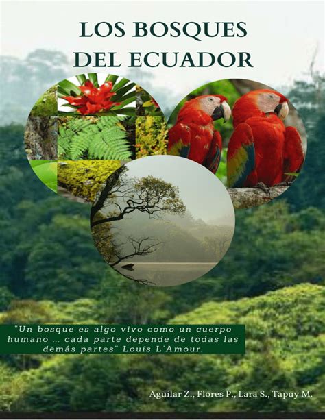 Bosques del ecuador y sus productos. - Wset unit 1 guía de estudio.