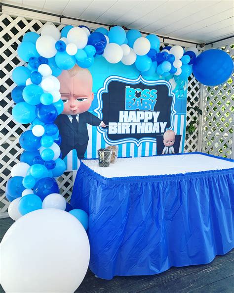 Boss Baby Christening and Birthday Decoration